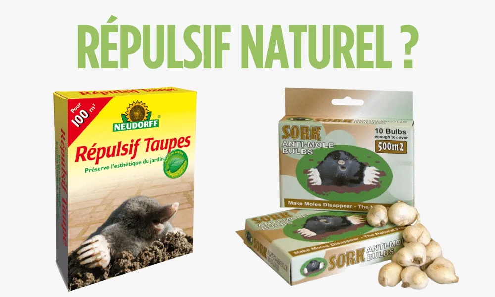 Répuslif naturel ? Neudorff Répulsif Taupes et Sork Anti-Mole Bulbs pour se débarrasser des taupes, éliminer les taupes, faire fuir les taupes. Solution anti-taupe, détaupeur, detaupeur, quicktaupe, ant taupe, faire partir les taupes, tuer les taupes, piège à taupe.
