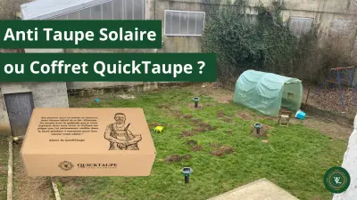 Anti-Taupe Solaire : Avis et Comparatif Ultime avec le Coffret QuickTaupe pour un Jardin Sans Taupes
