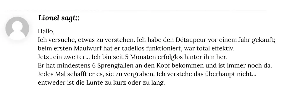 Der Détaupeur oder die Quicktaupe Putange Wühlmausfalle: Welche ist die richtige für dich?