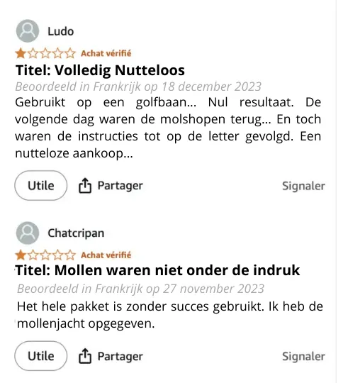 Rookbommen tegen mollen: hoe werken ze en welke soorten zijn er?