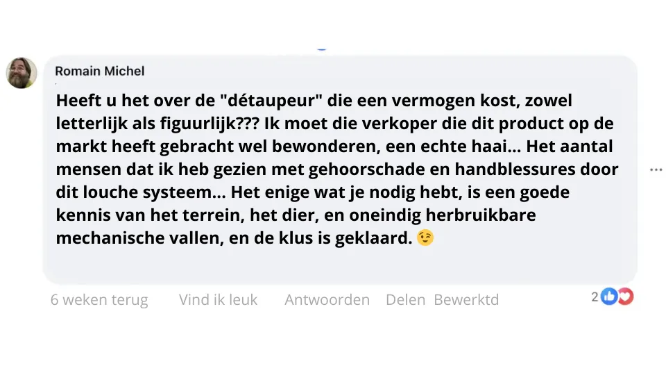 De pyrotechnische mollendoder: de beste val om van mollen af te komen?