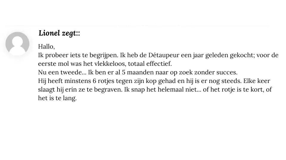 De pyrotechnische mollendoder: de beste val om van mollen af te komen?