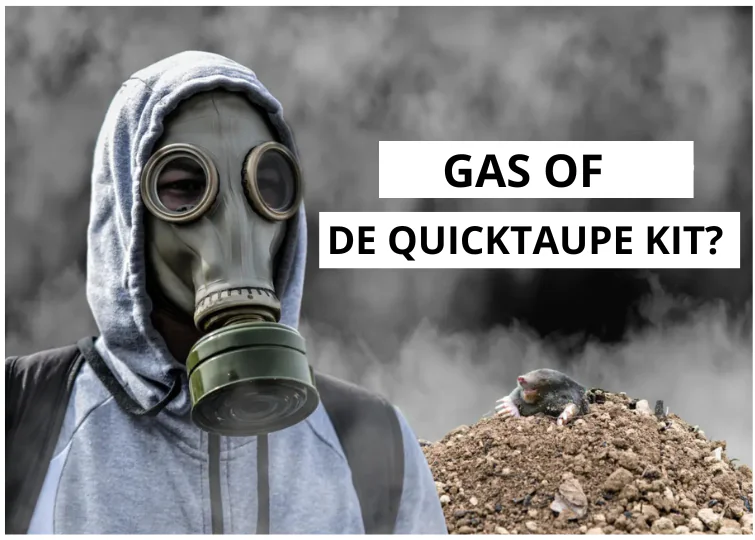 Mollengas: Kun je mollen vergassen om ze te verjagen?