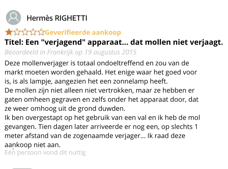 Mollenverjager op zonne-energie: Review en de ultieme vergelijking met de QuickTaupe set voor een molvrije tuin