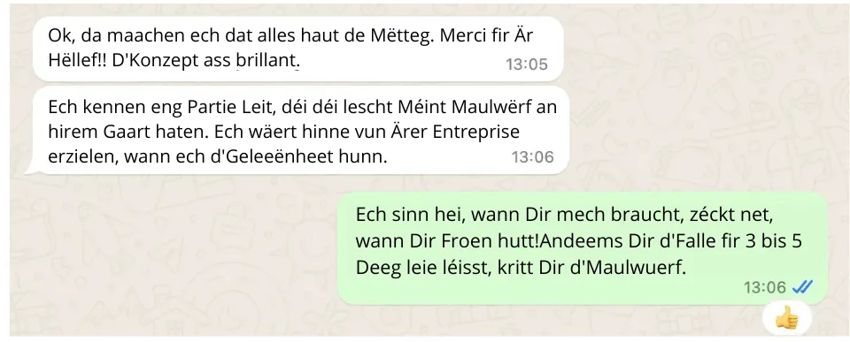 🇱🇺 Gëfteg Gas géint Wullmais: Kann een d’Déiere mat Gas verdreiwen?